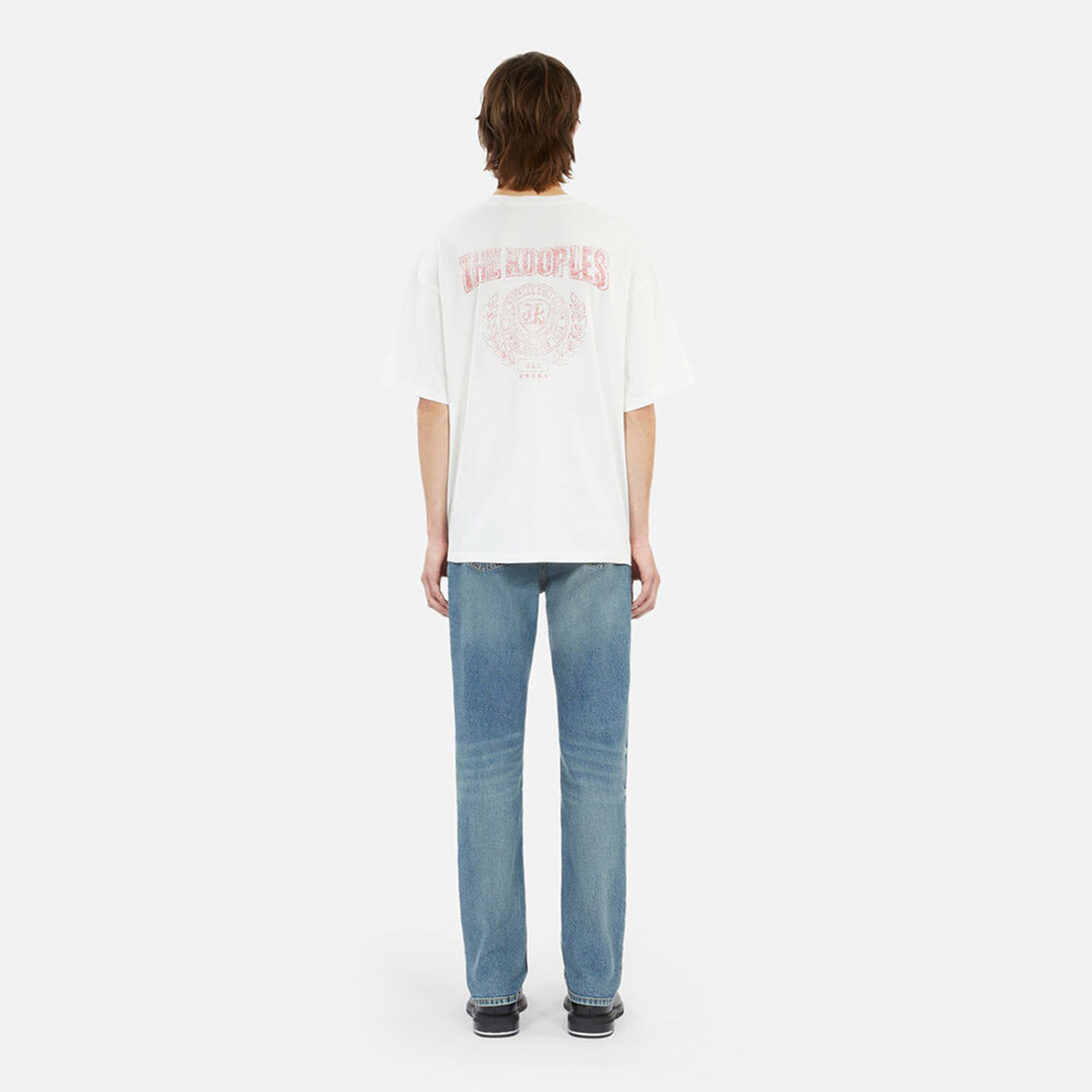 ERKEK BEJ BASKILI T-SHIRT