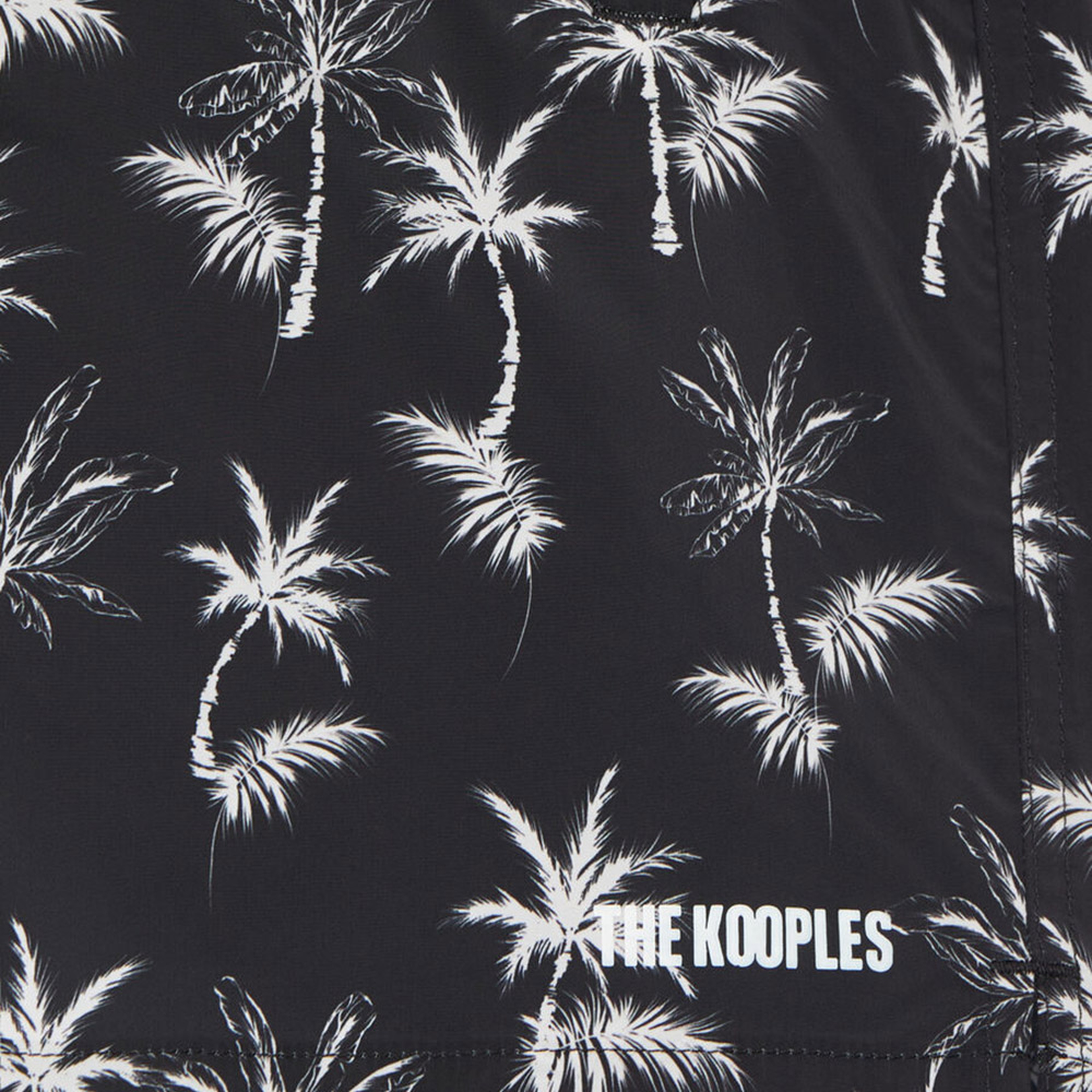 ERKEK BASKILI SİYAH ŞORT