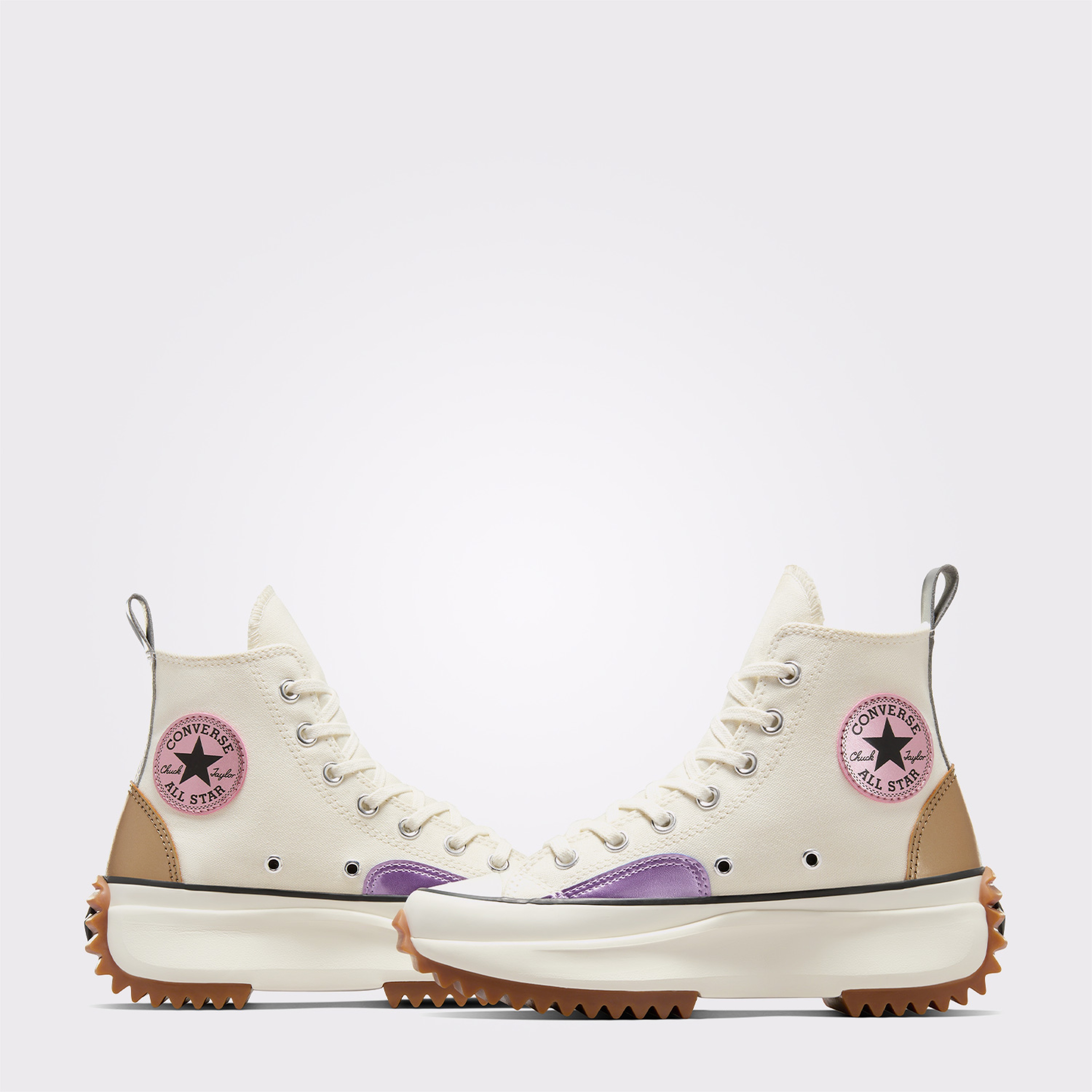 Converse Run Star Hike Unisex Krem Platform Sneaker