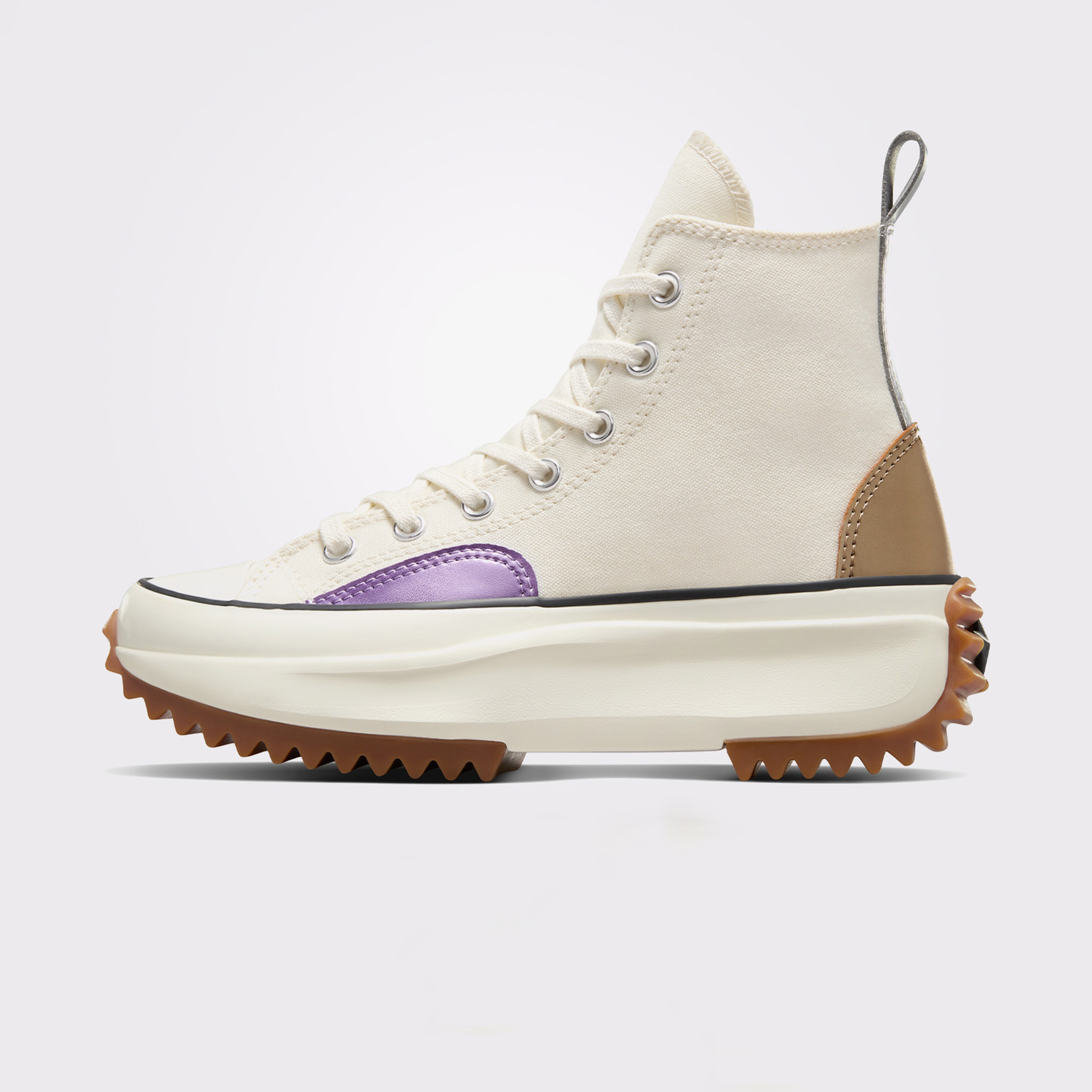 Converse Run Star Hike Unisex Krem Platform Sneaker