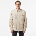 Erkek Relaxed Fit Bej Gömlek