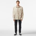 Erkek Relaxed Fit Bej Gömlek