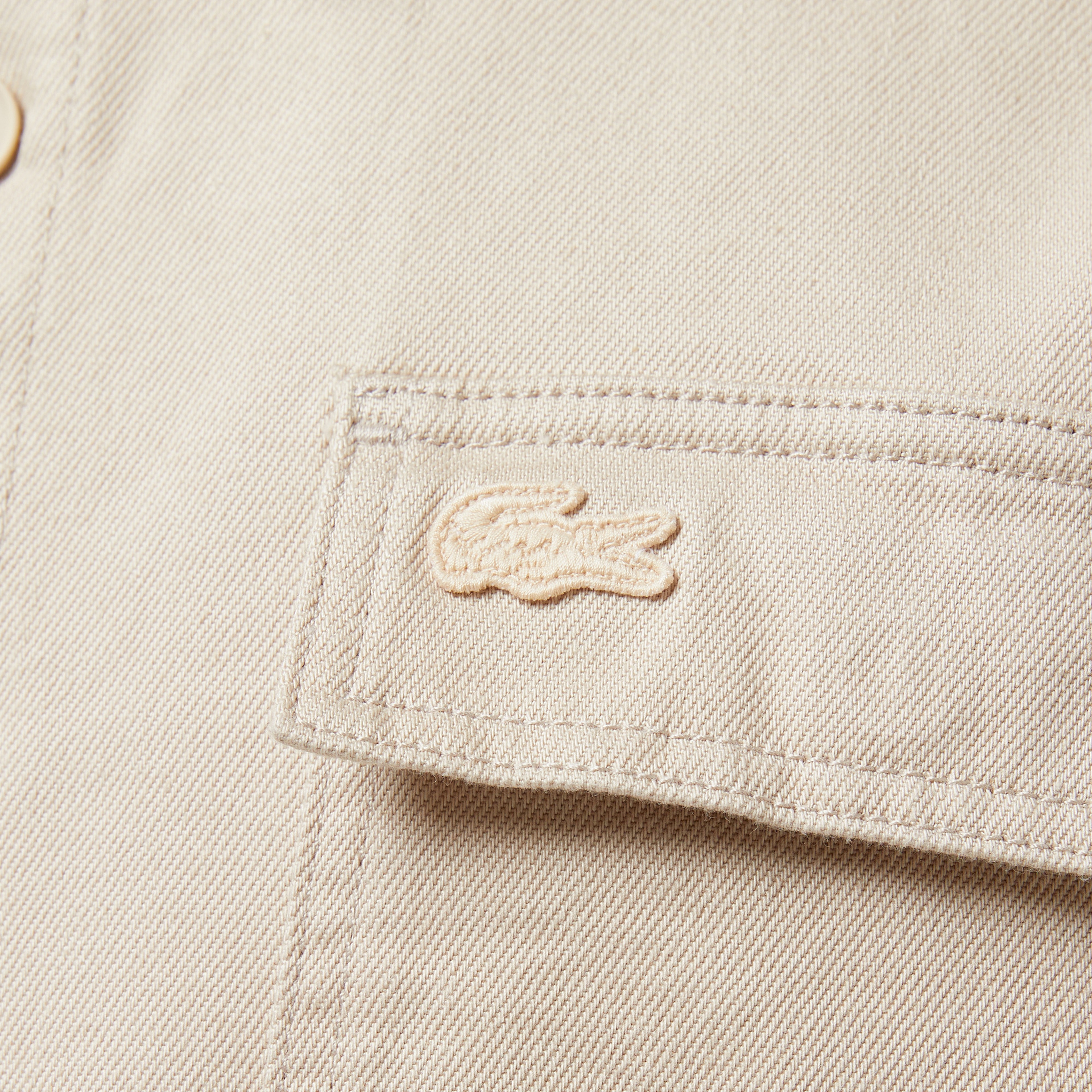 Erkek Relaxed Fit Bej Gömlek