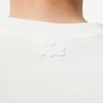 Erkek Regular Fit Bisiklet Yaka Baskılı Beyaz T-Shirt