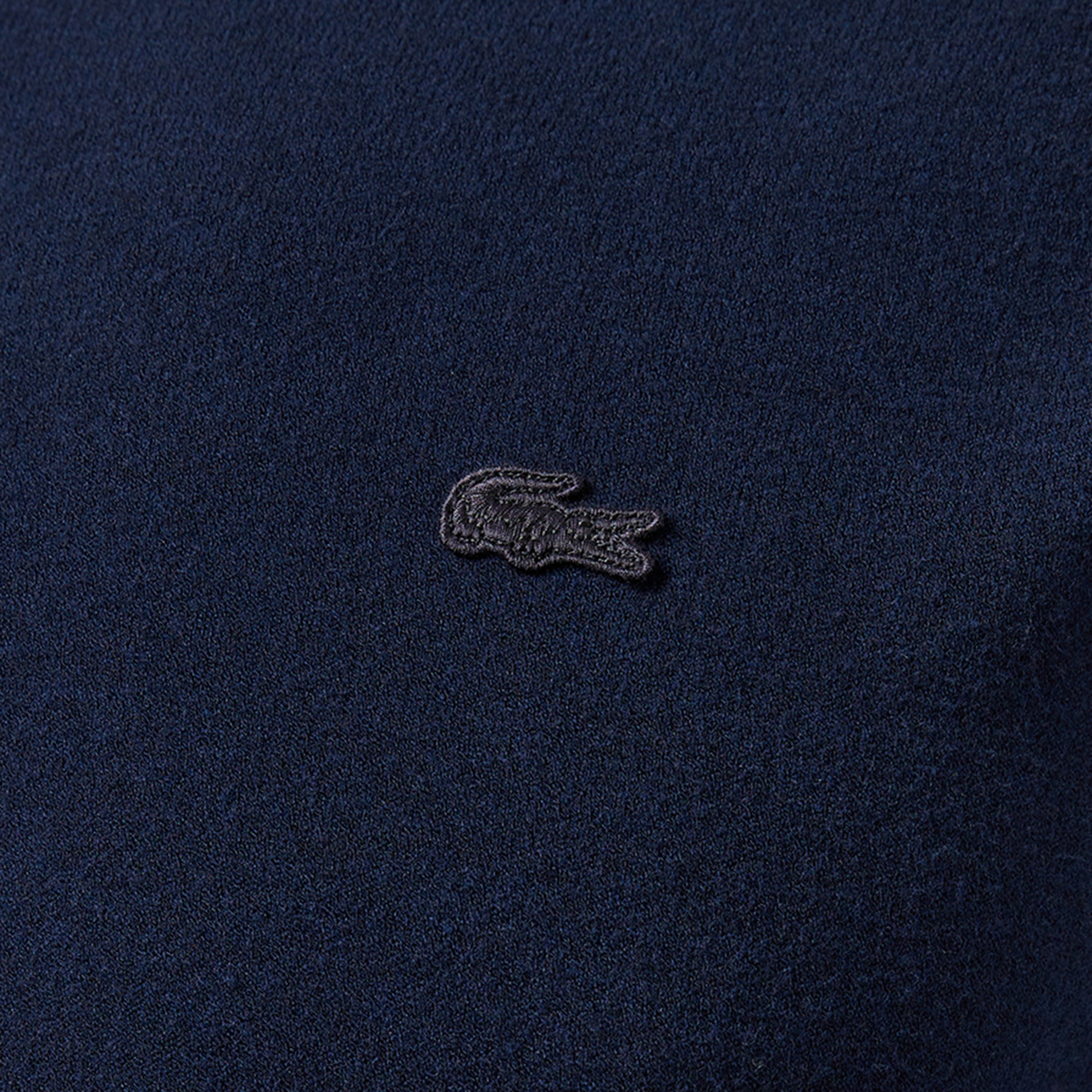 Erkek Relaxed Fit Bisiklet Yaka Lacivert Kazak