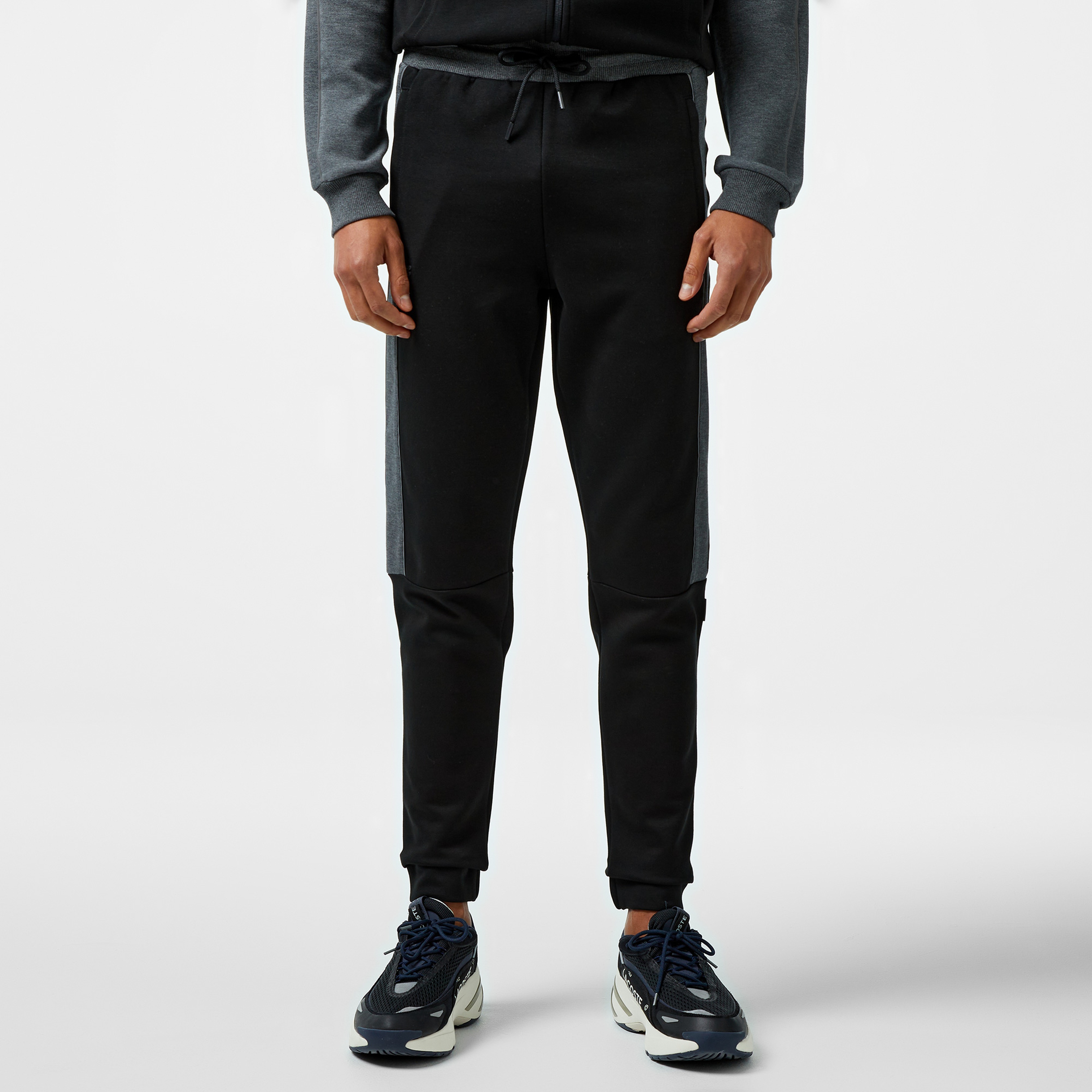 Erkek Slim Fit Siyah Eşofman Altı