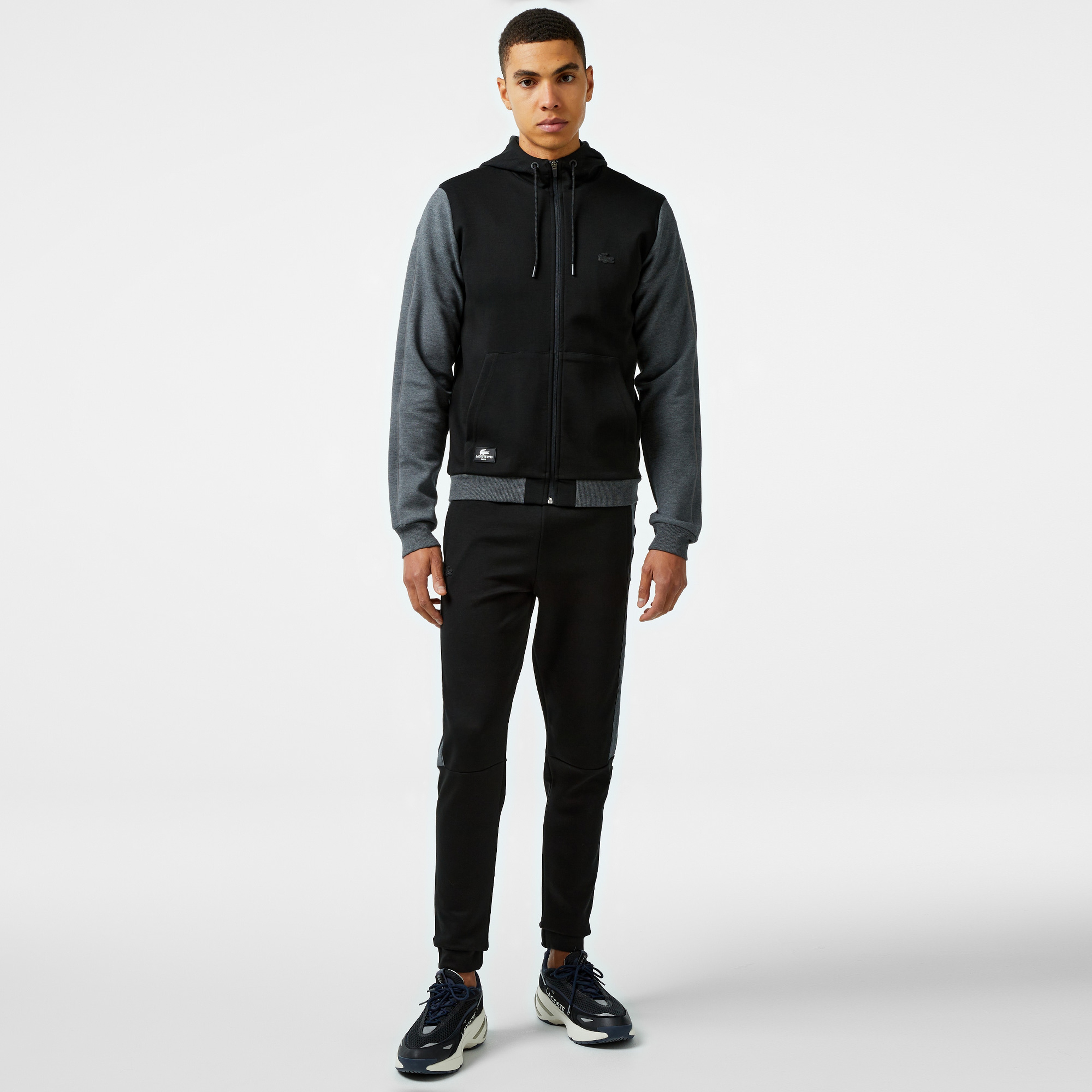 Erkek Slim Fit Siyah Eşofman Altı