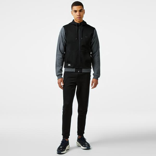 Erkek Slim Fit Siyah Eşofman Altı