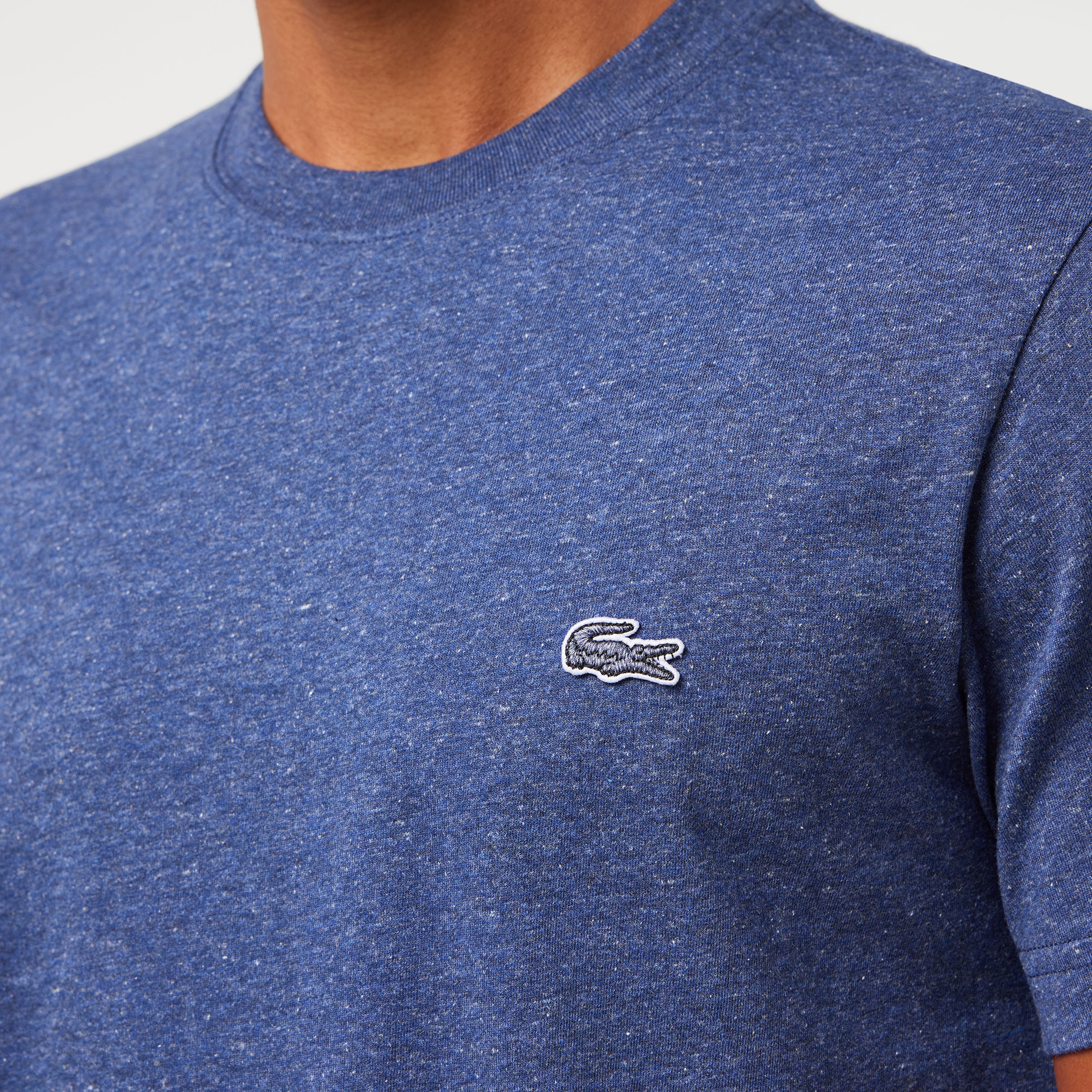 Erkek Regular Fit Bisiklet Yaka Lacivert T-Shirt