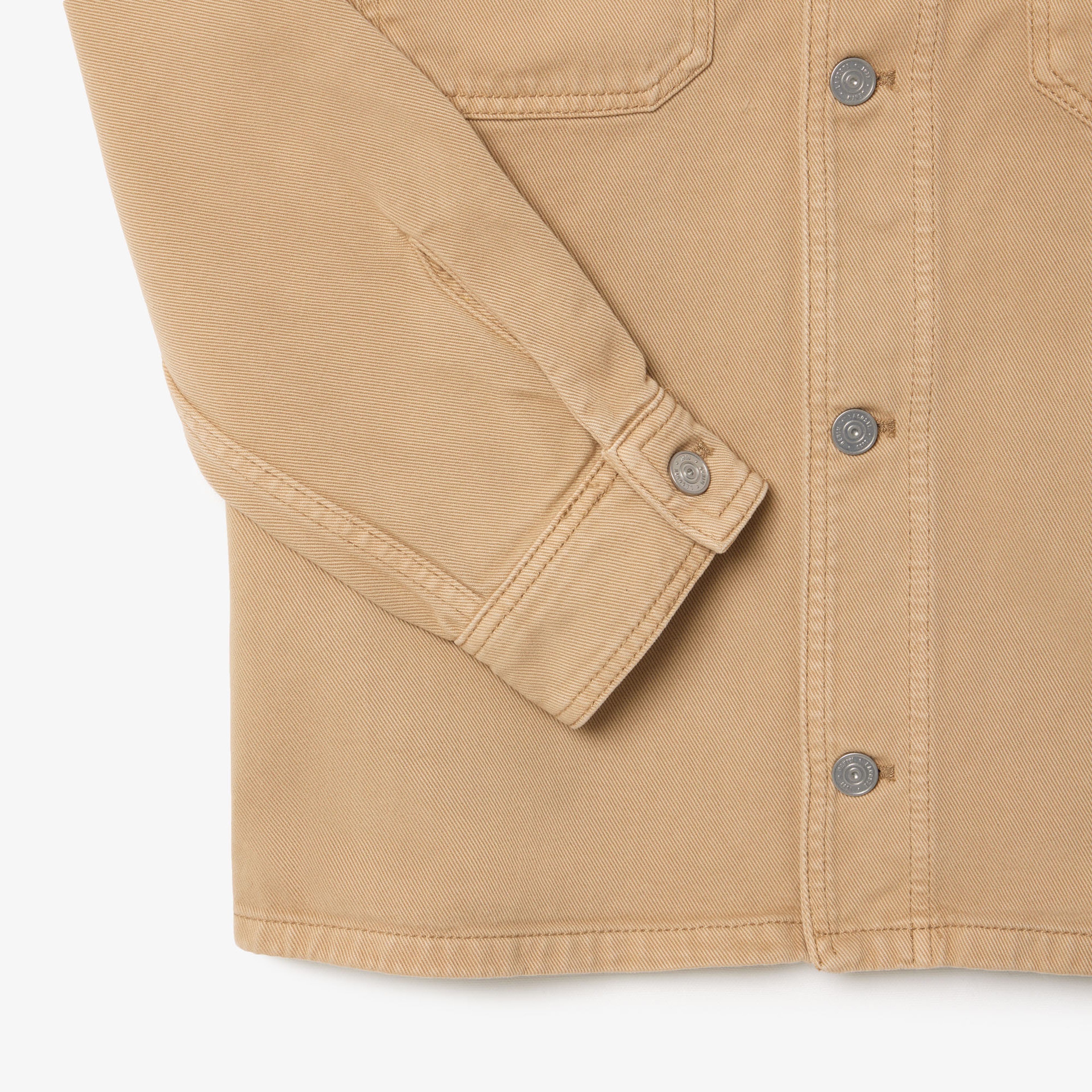 Erkek Oversized Fit Denim Kahverengi Dış Gömlek