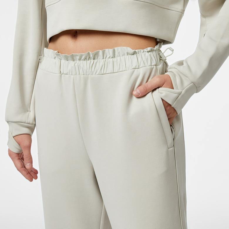 Kadın Relaxed Fit Gri Eşofman Altı