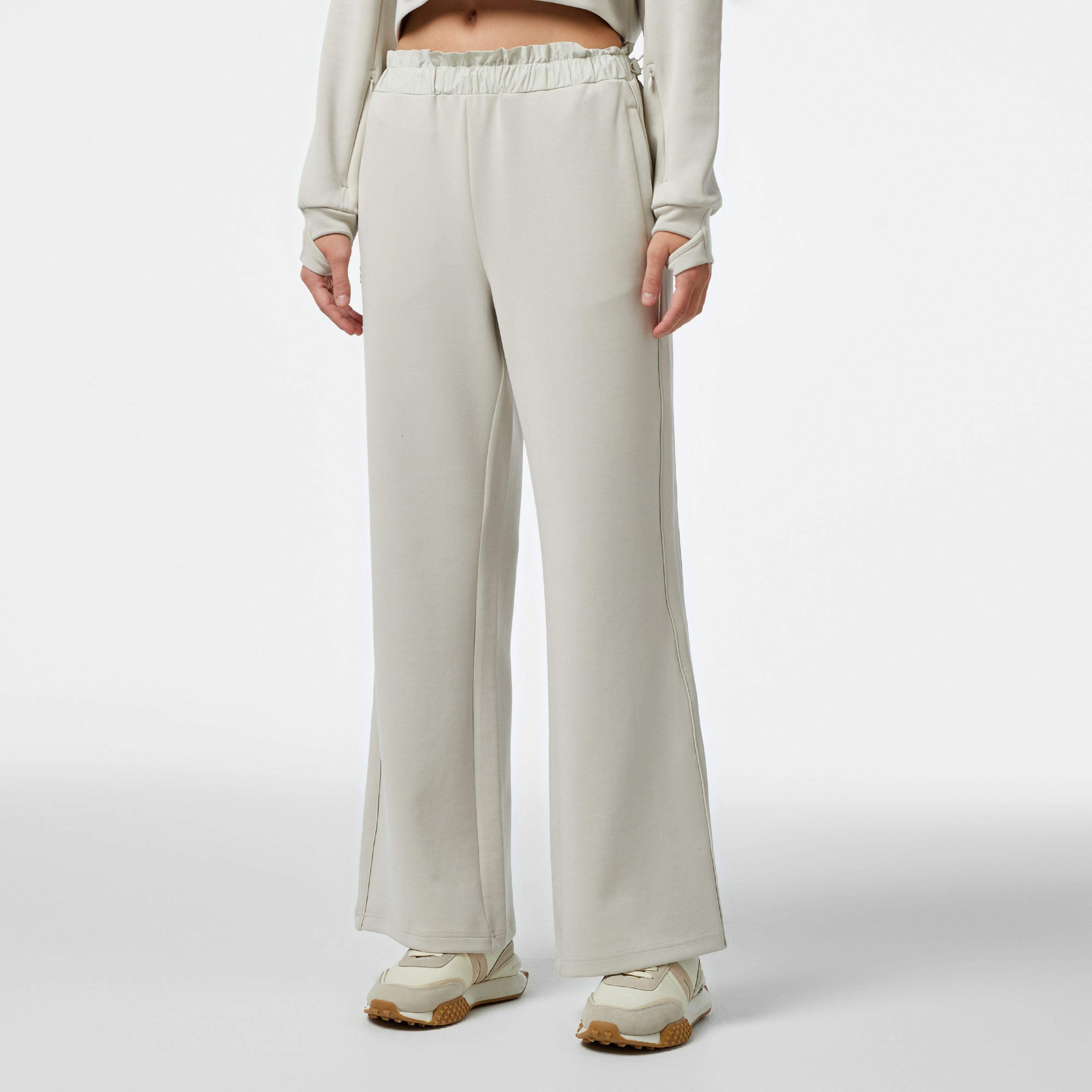 Kadın Relaxed Fit Gri Eşofman Altı