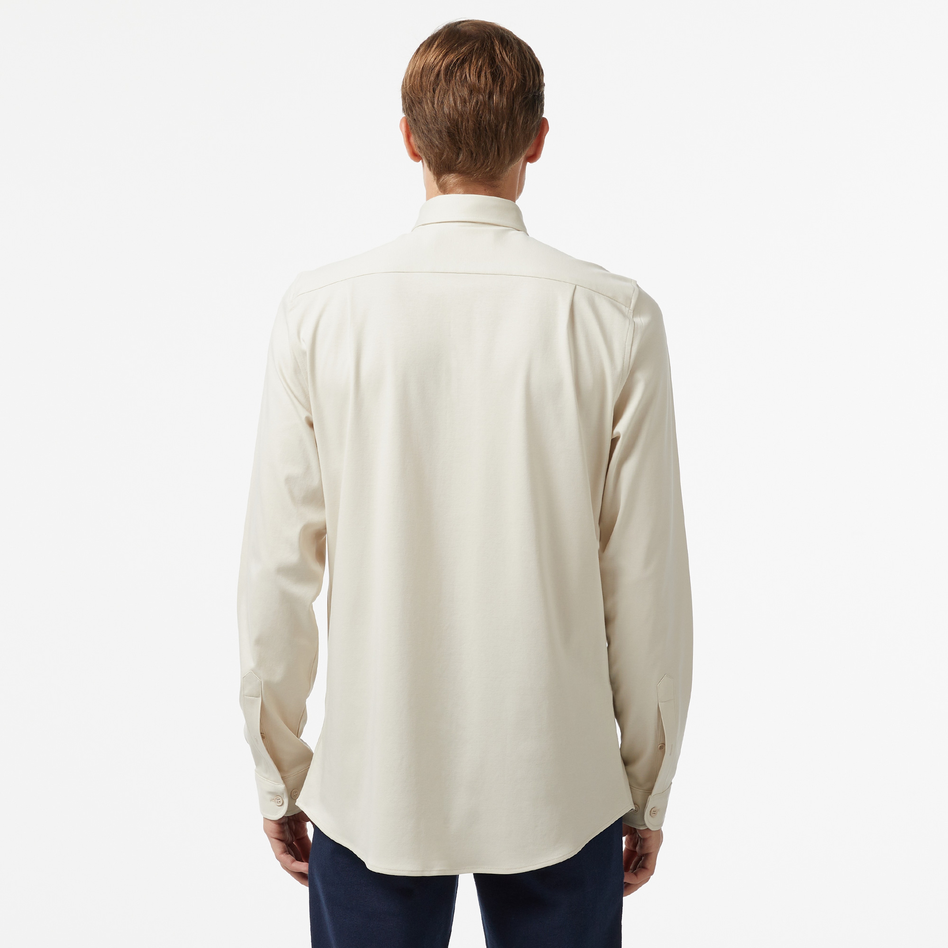 Erkek Slim Fit Gri Gömlek