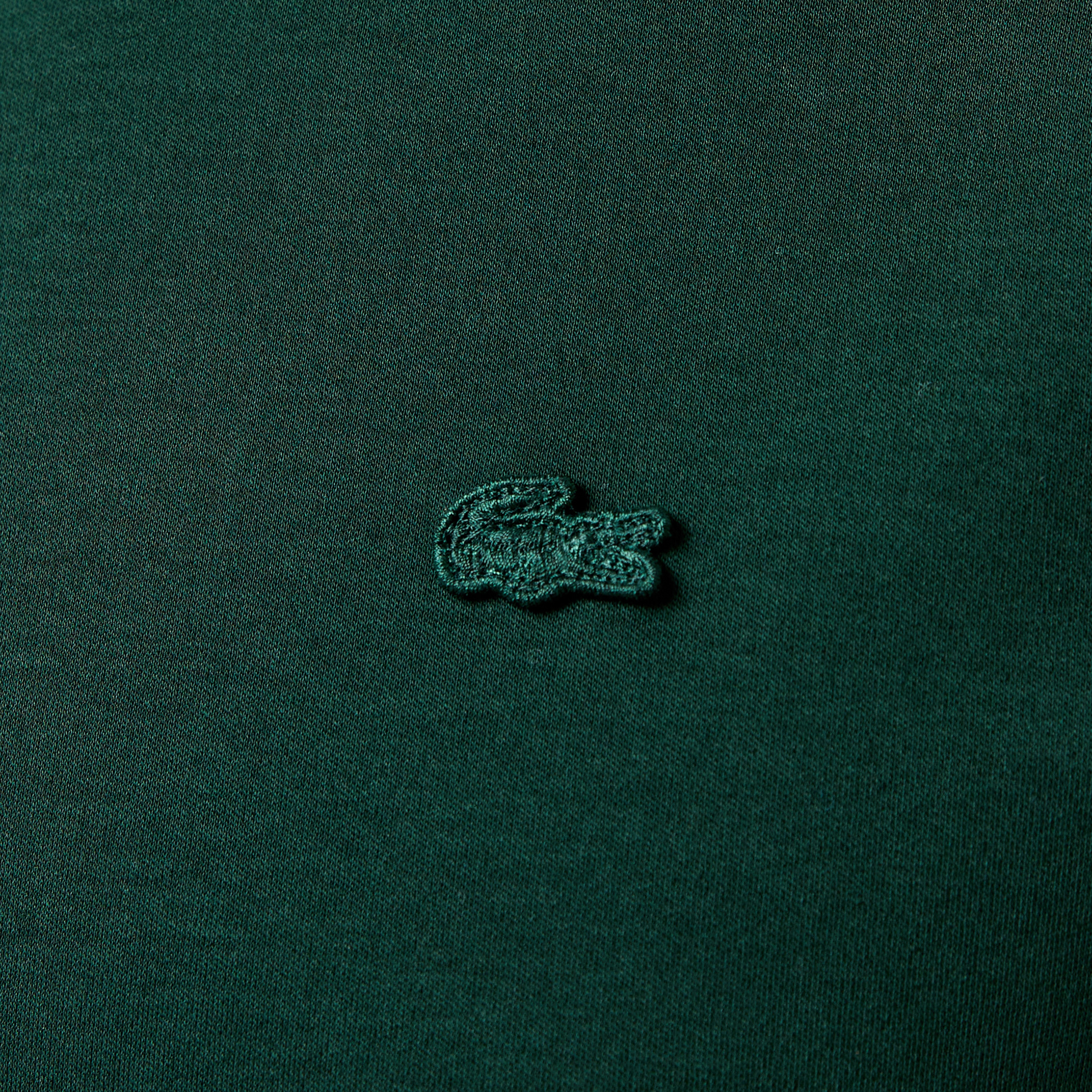 Erkek Slim Fit Koyu Yeşil Gömlek