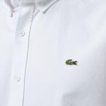 Erkek Slim Fit Beyaz Gömlek