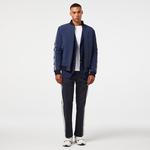 Erkek Relaxed Fit Hakim Yaka Lacivert Mont