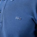 Erkek Relaxed Fit Uzun Kollu Lacivert Polo