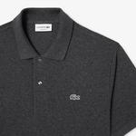 Erkek Classic Fit Gri Polo