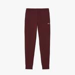 Erkek Slim Fit Bordo Eşofman Altı