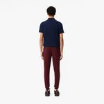 Erkek Slim Fit Bordo Eşofman Altı