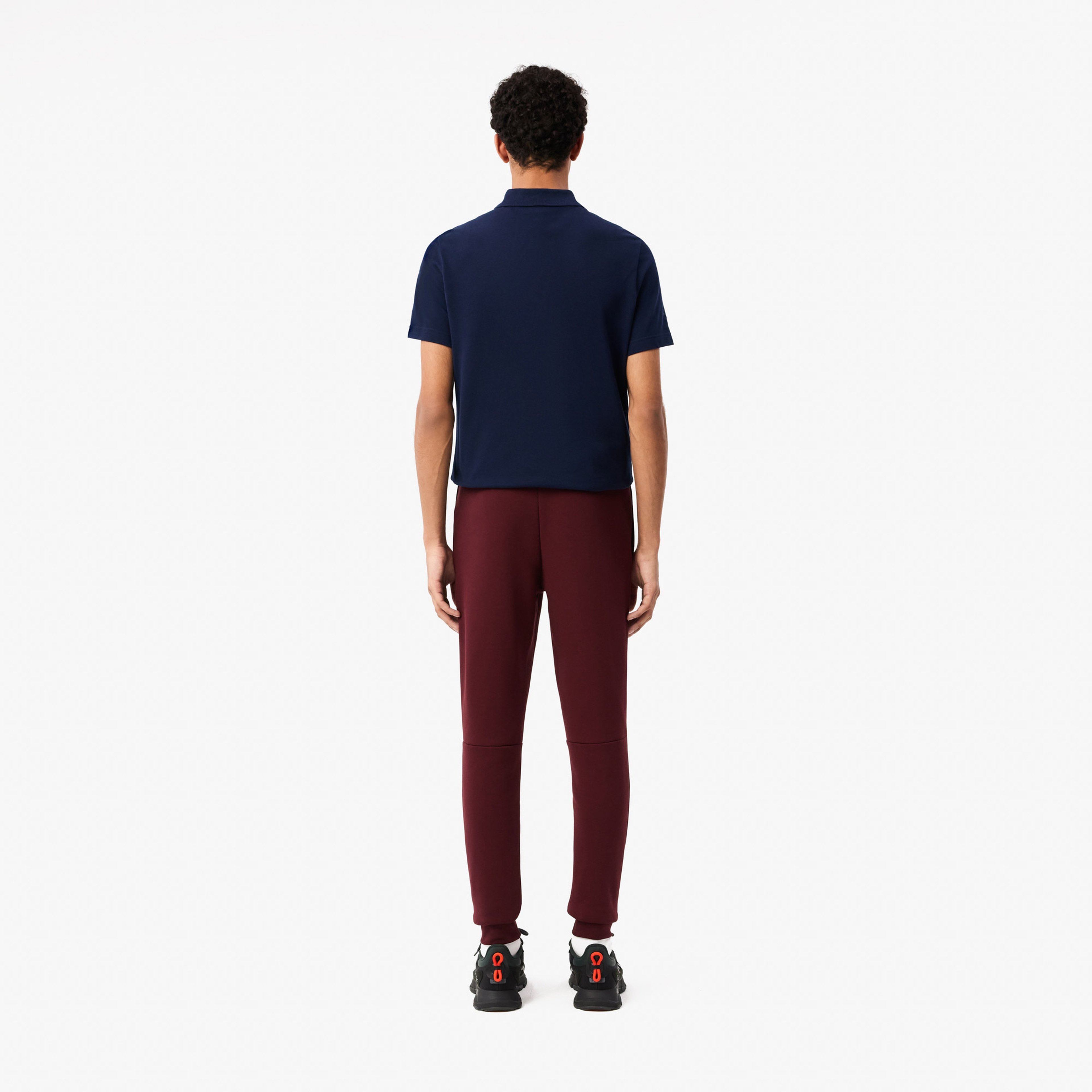 Erkek Slim Fit Bordo Eşofman Altı