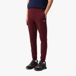 Erkek Slim Fit Bordo Eşofman Altı