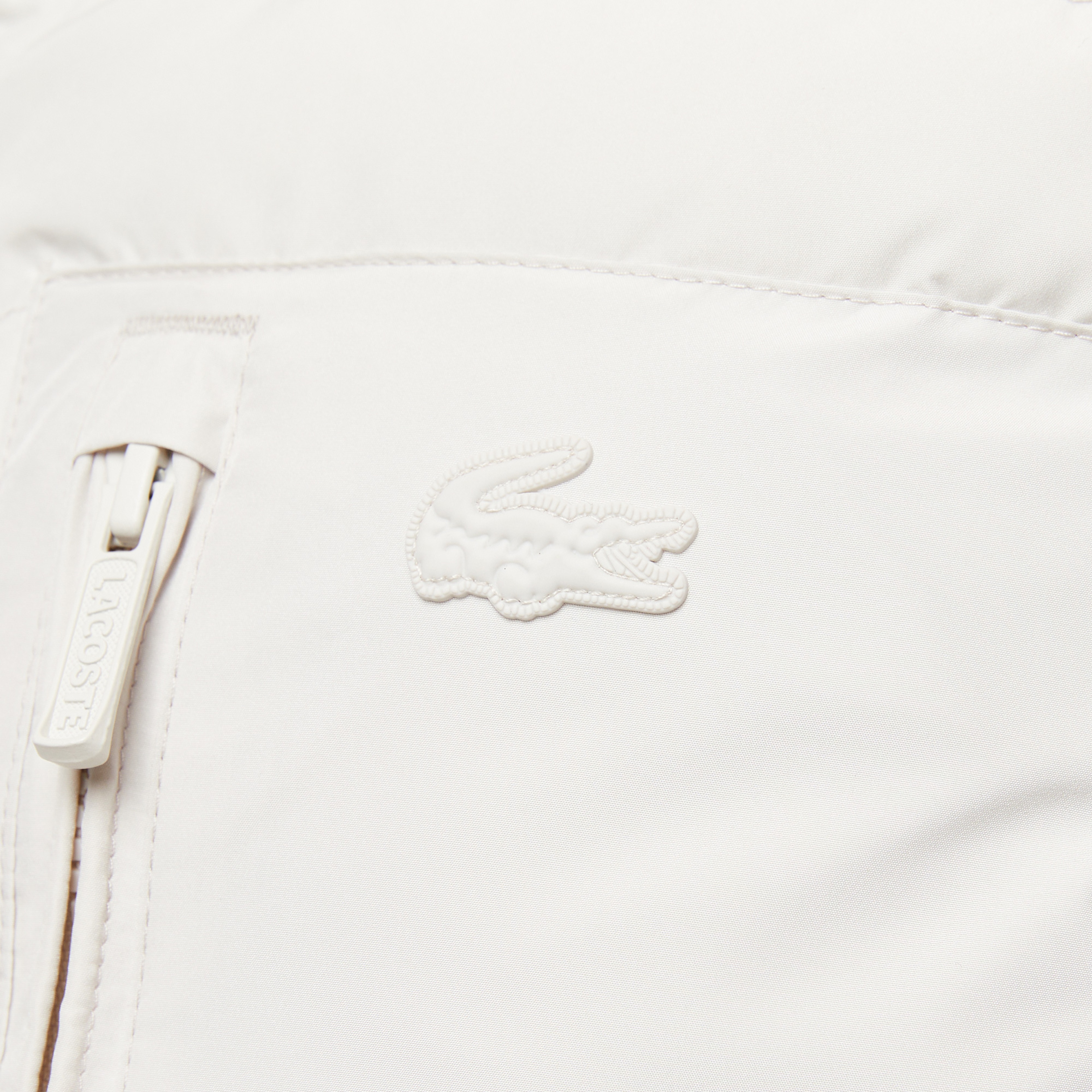 Erkek Dik Yaka Beyaz Yelek