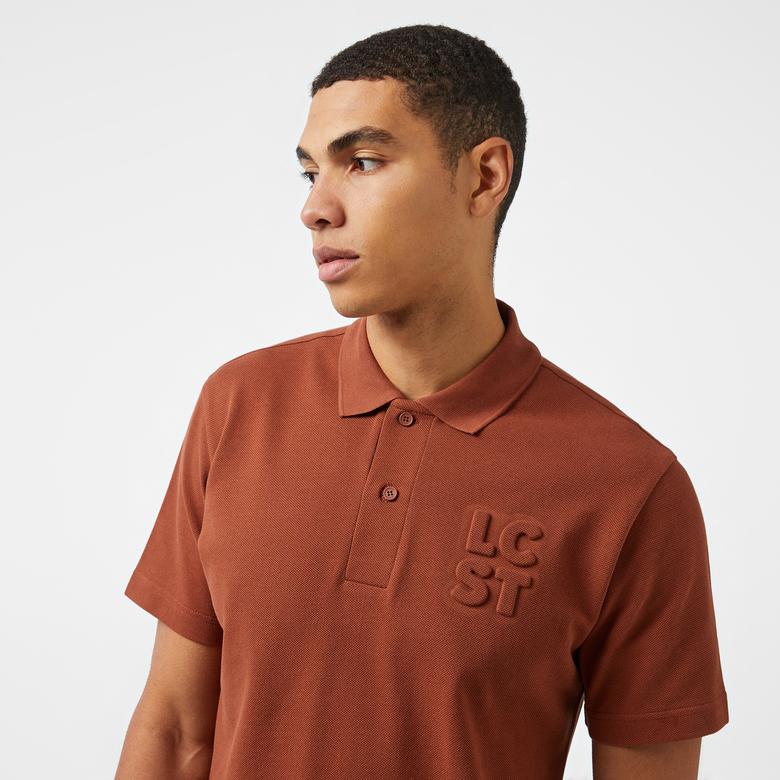 Erkek Relaxed Fit Turuncu Polo
