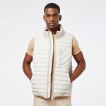 Erkek Dik Yaka Beyaz Yelek