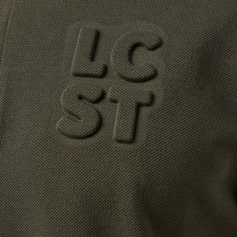 Erkek Relaxed Fit Haki Polo