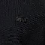 Erkek Relaxed Fit Uzun Kollu Siyah Polo