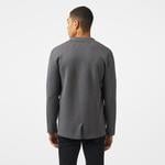 Erkek Classic Fit V Yaka Gri Hırka