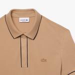 Erkek Regular Fit Organik Pamuk Bej Paris Polo