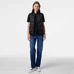 Kadın Kapitone Regular Fit Kapüşonlu Kapitone Siyah Yelek