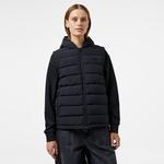 Kadın Regular Fit Kapüşonlu Siyah Mont