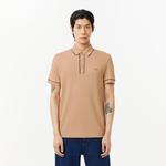 Erkek Regular Fit Organik Pamuk Bej Paris Polo