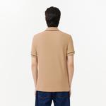 Erkek Regular Fit Organik Pamuk Bej Paris Polo