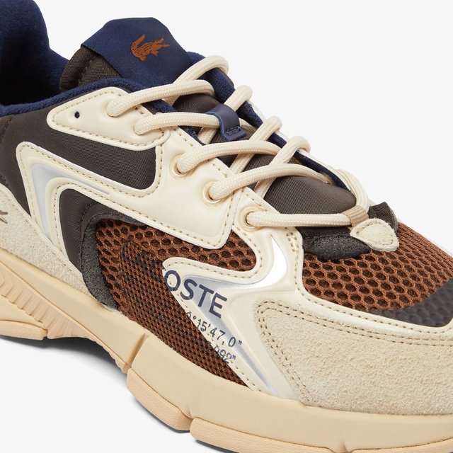 Lacoste Lacoste L003 Neo Erkek Kahverengi Sneaker | Occasion Kahverengi - 7. görsel