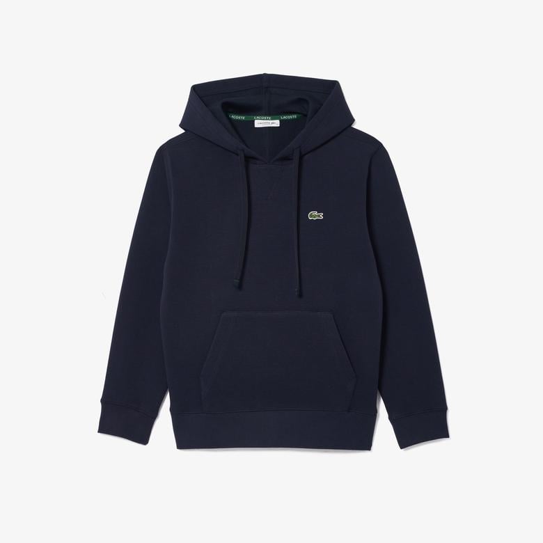 Kadın Regular Fit Kapüşonlu Lacivert Sweatshirt