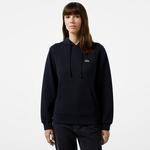 Kadın Regular Fit Kapüşonlu Lacivert Sweatshirt