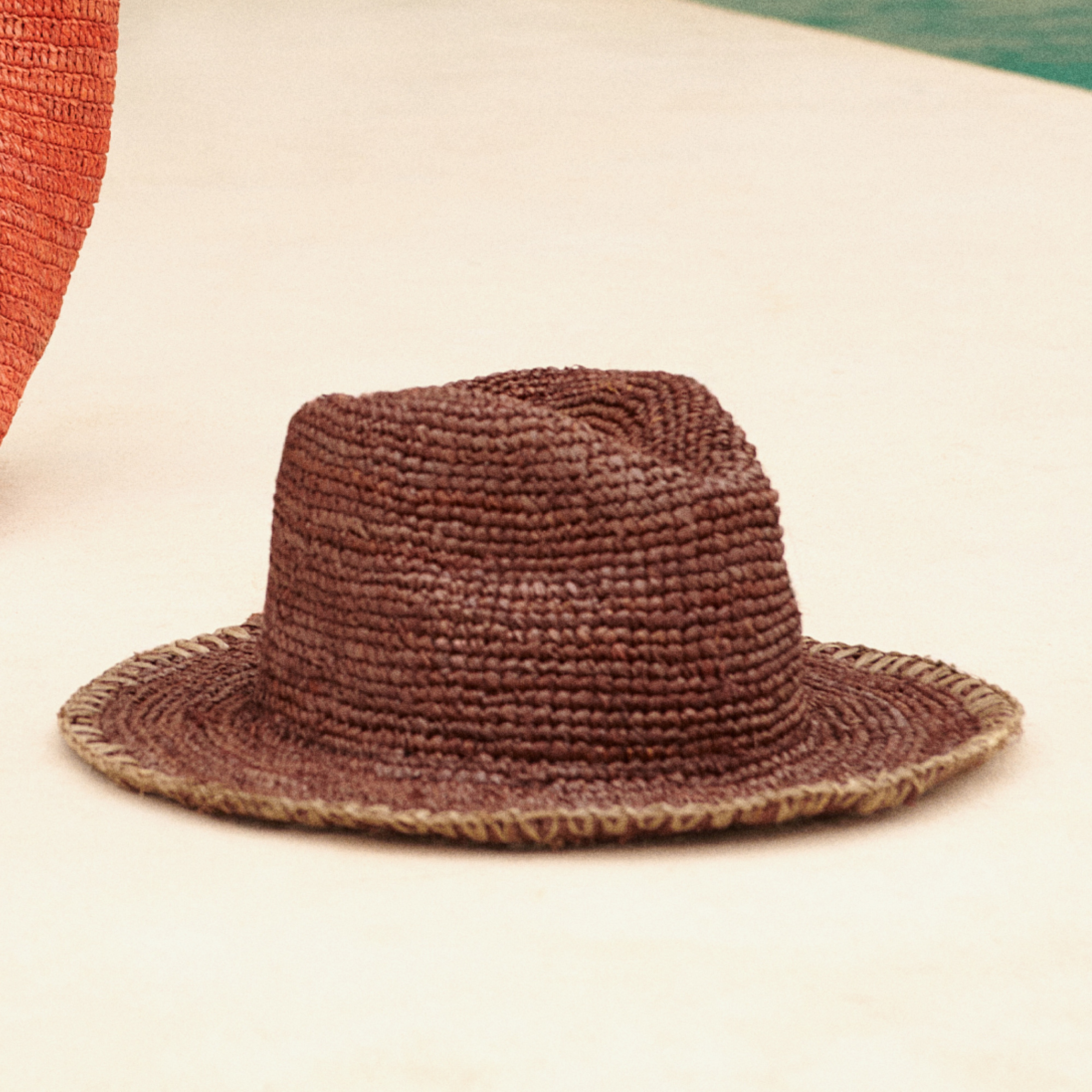 Manebi Unisex Kahverengi Şapka