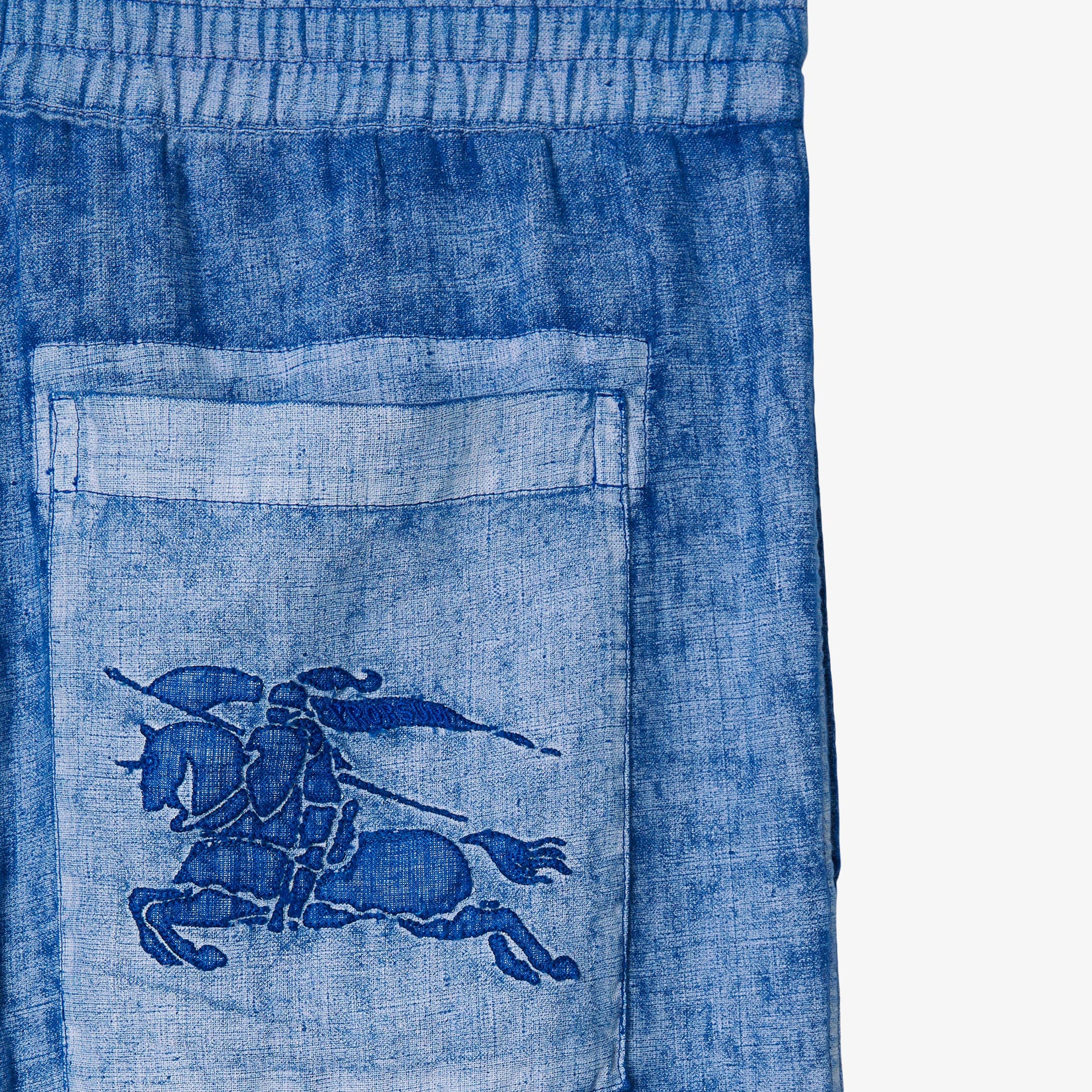 Burberry Erkek Lacivert Pantolon