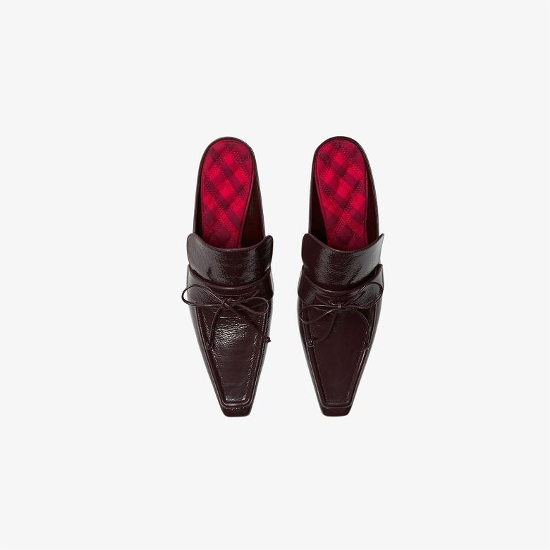 Burberry Kadın Mor Ayakkabı