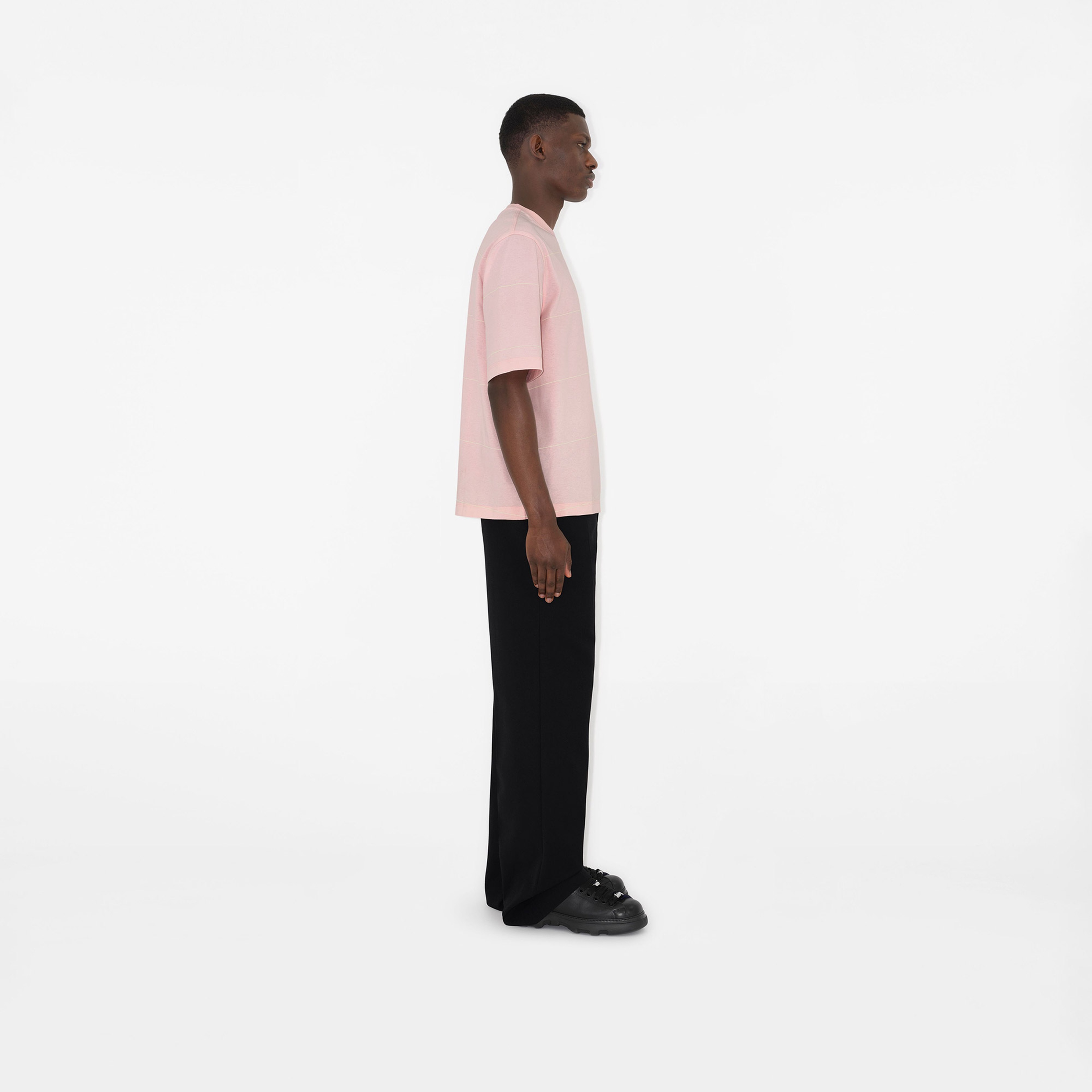 Burberry Erkek Pembe Tshirt