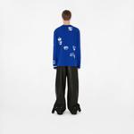 Burberry Erkek Lacivert Tshirt