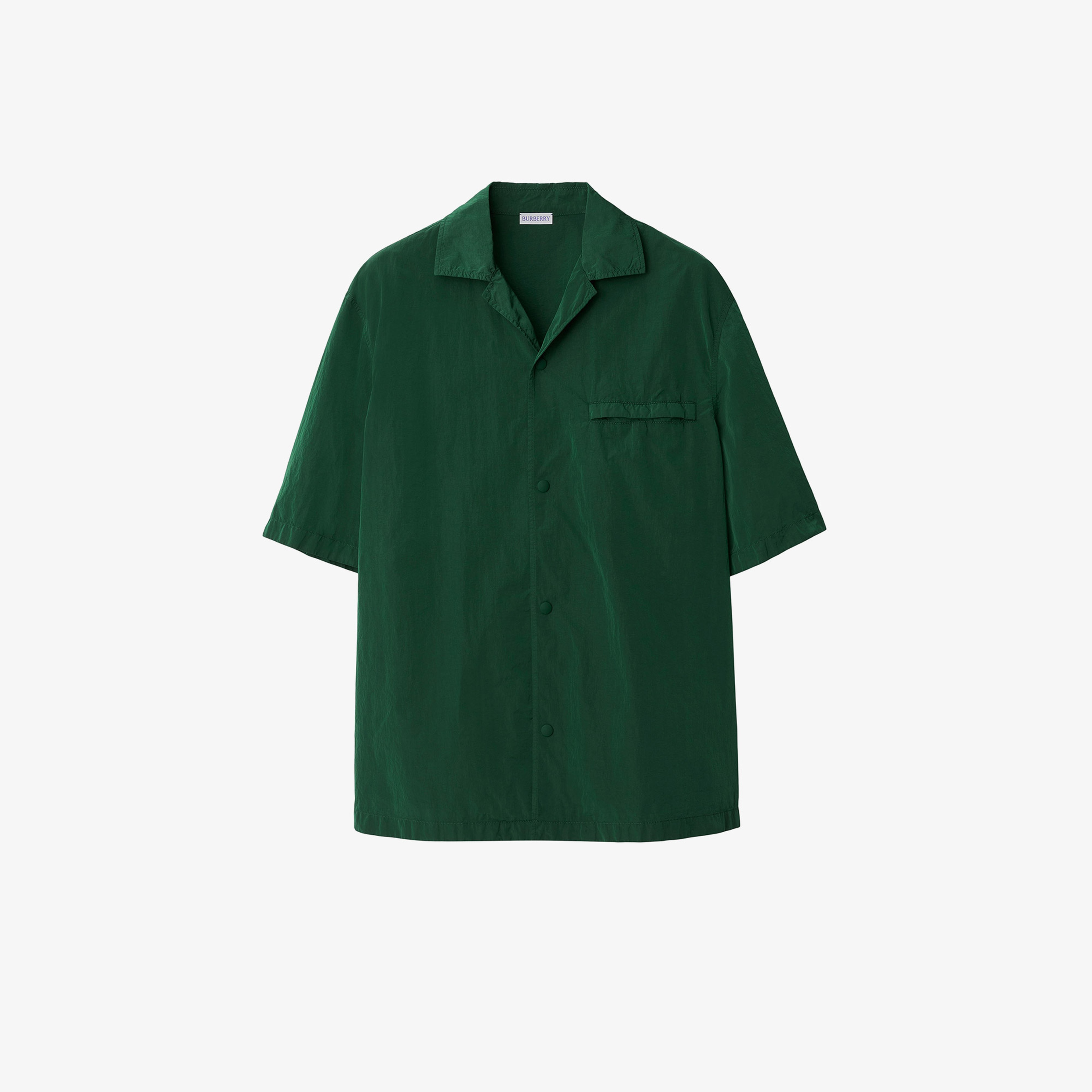 Burberry Erkek Yeşil Gömlek