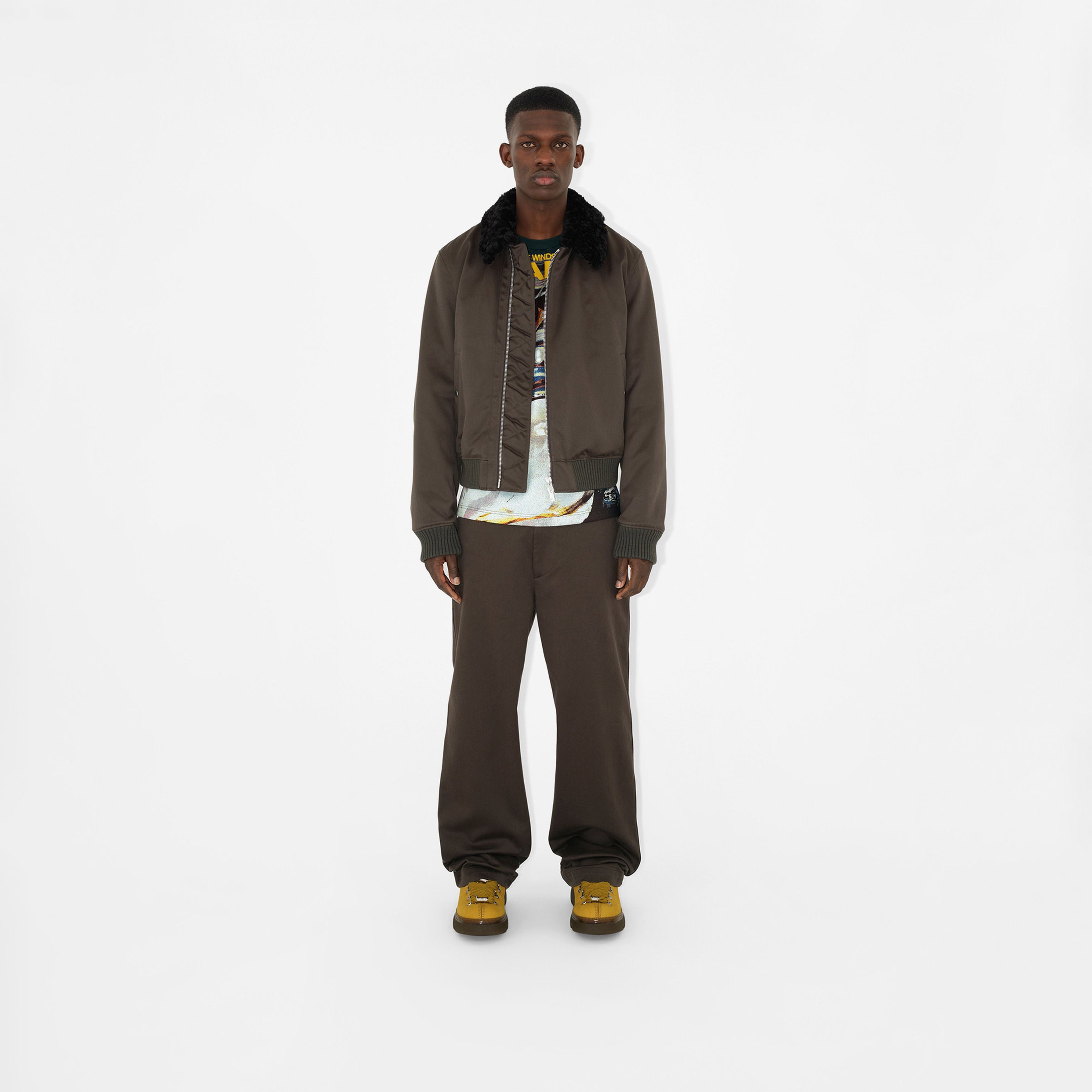 Erkek Kahverengi Mont