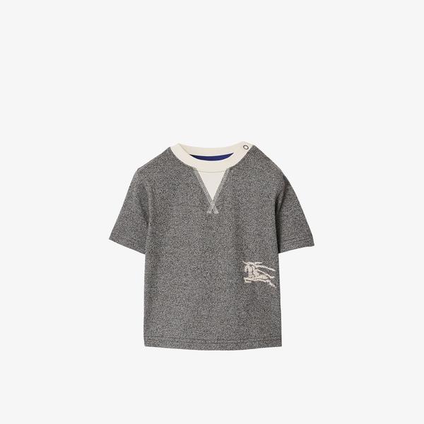 Burberry Çocuk Gri Tshirt