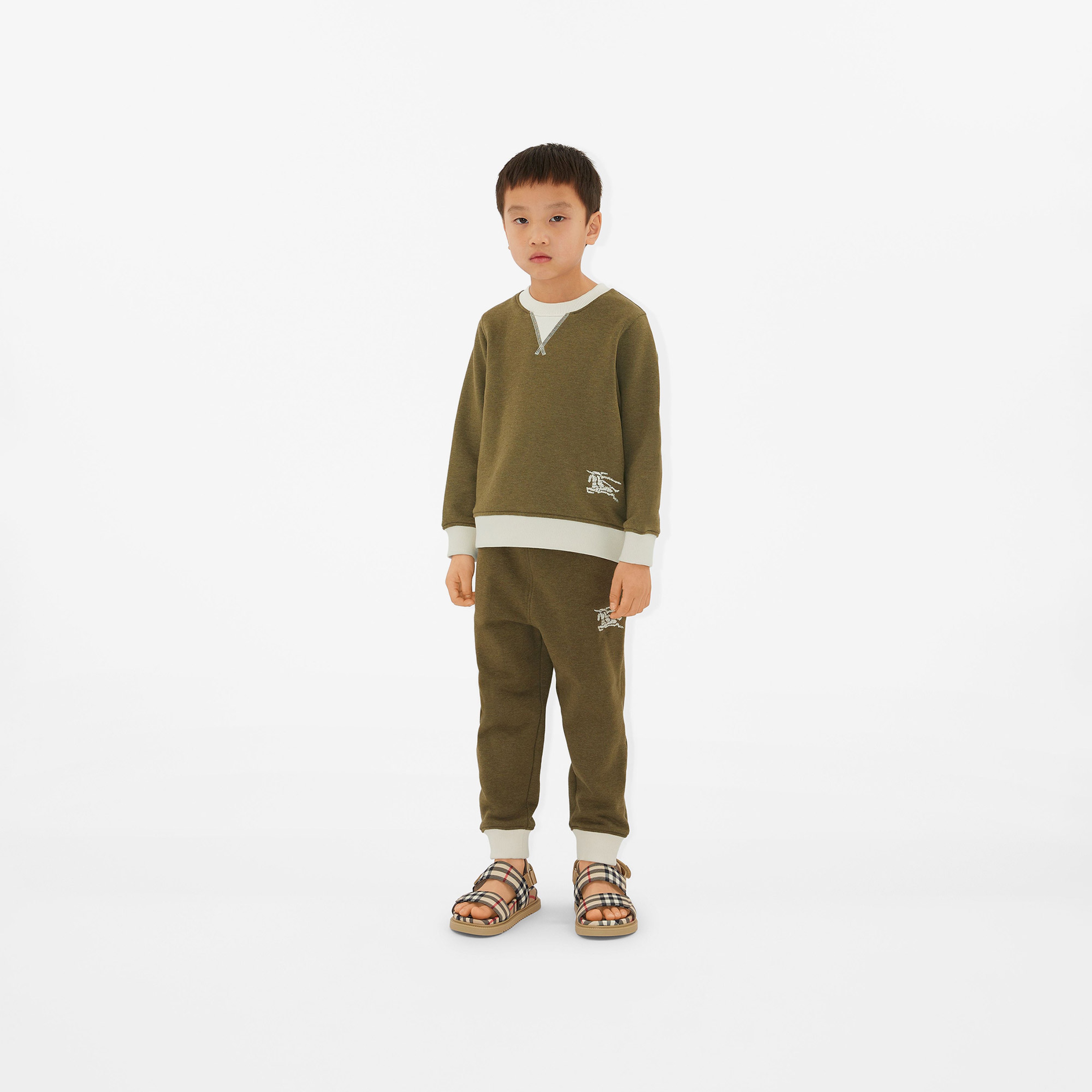 Burberry Çocuk Haki Sweatshirt