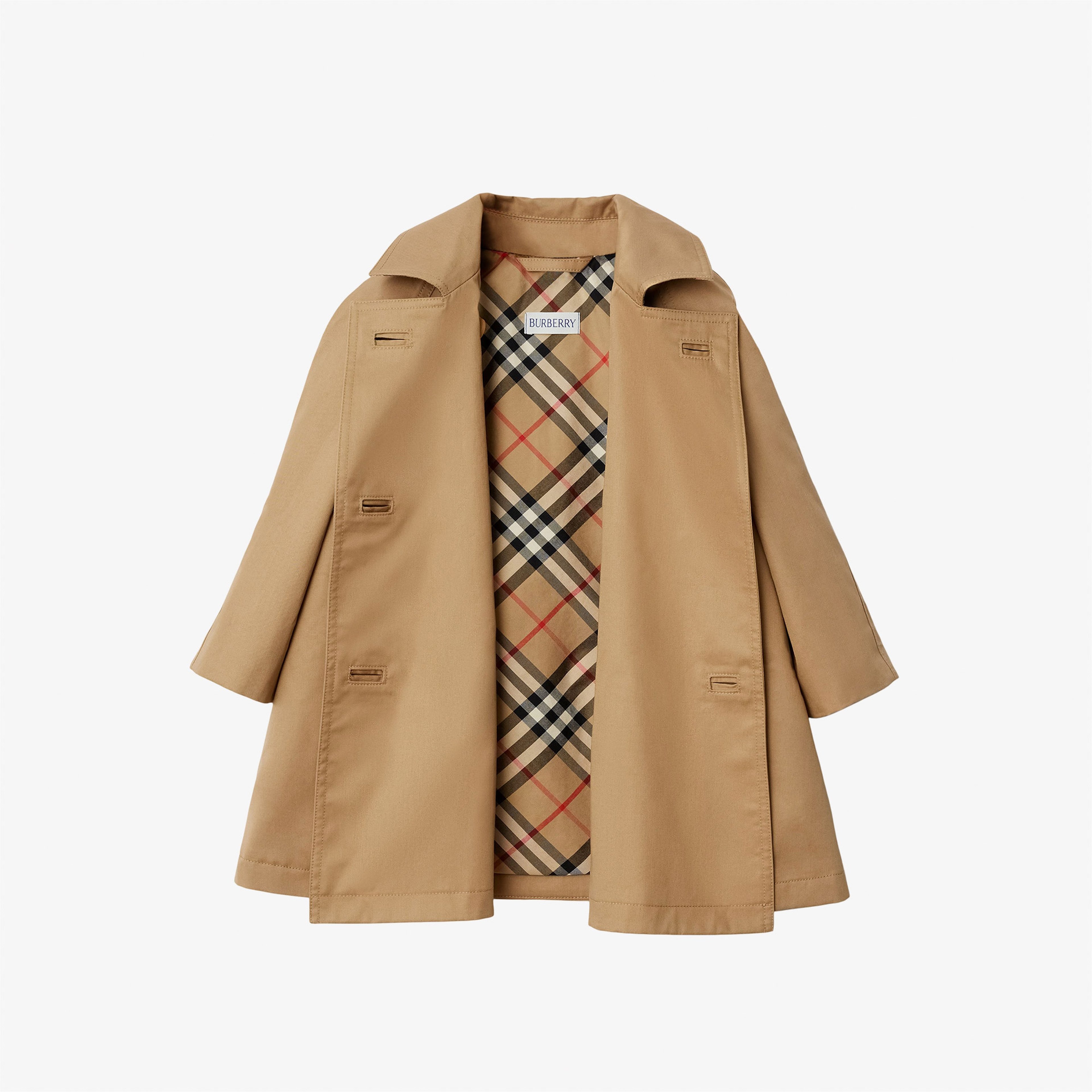 Burberry Çocuk Bej Pardesü